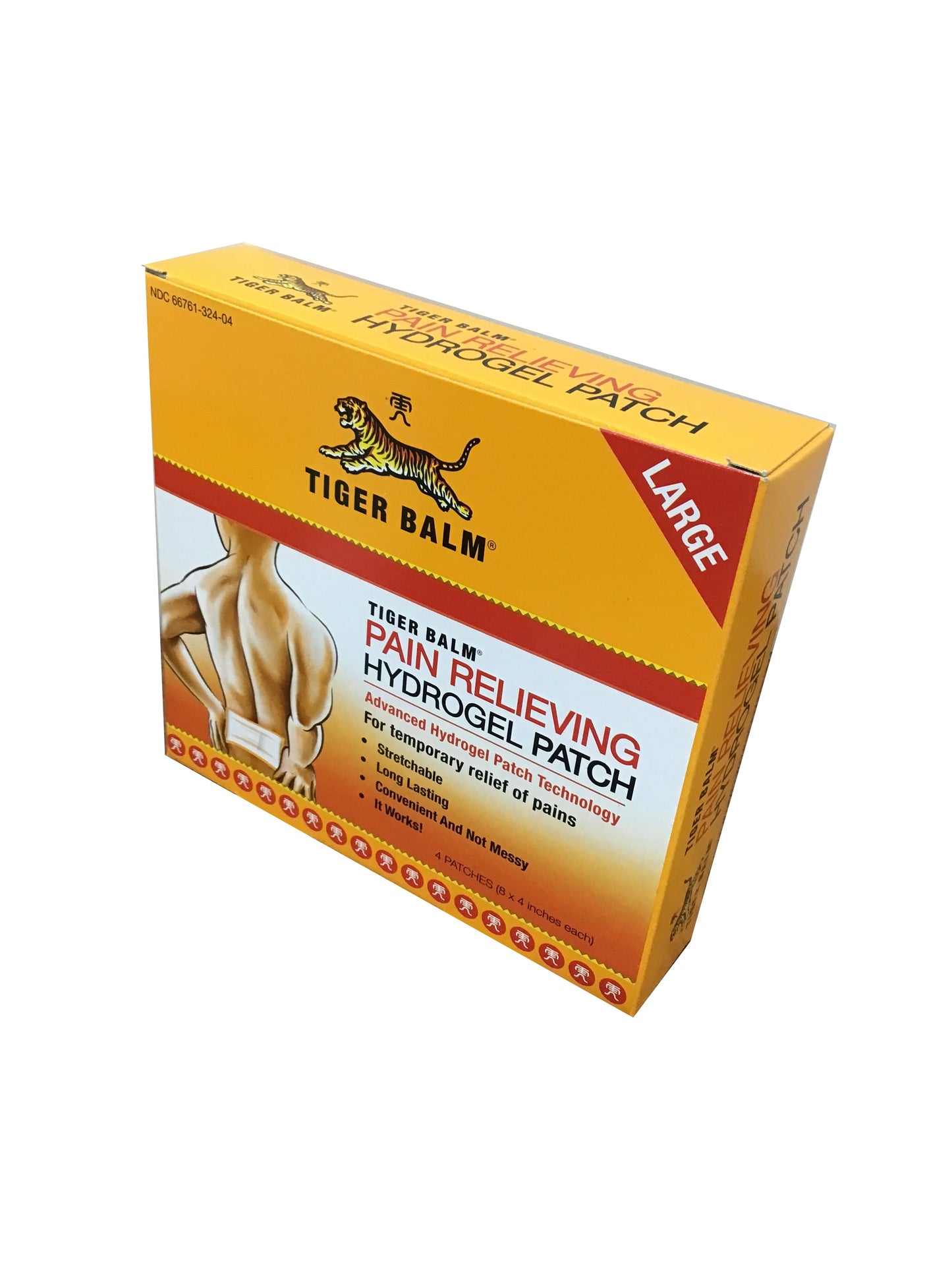 Tiger Balm Pain Relieving Hydrogel Patch 虎标止痛贴