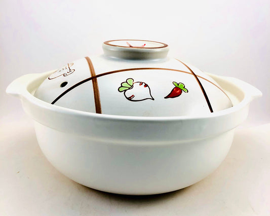 Ceramic Flat Pot