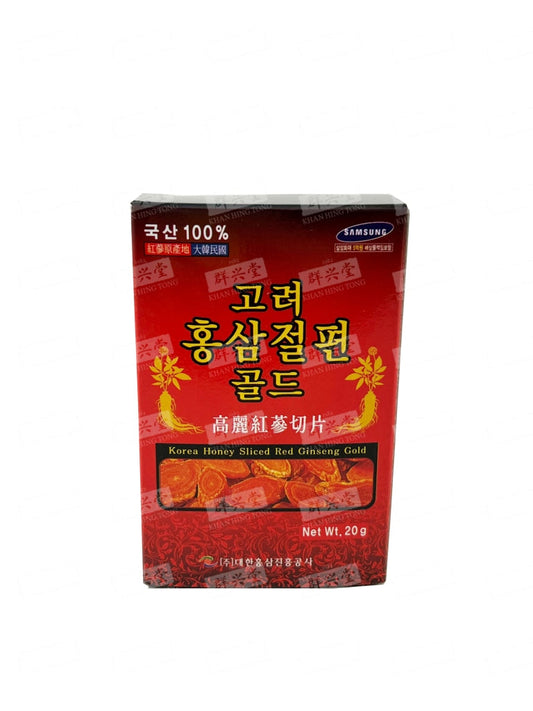 Honeyed Korean Red Ginseng Slices