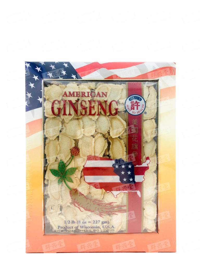 Hsu's 126-8 American Ginseng 8oz 美国花旗参