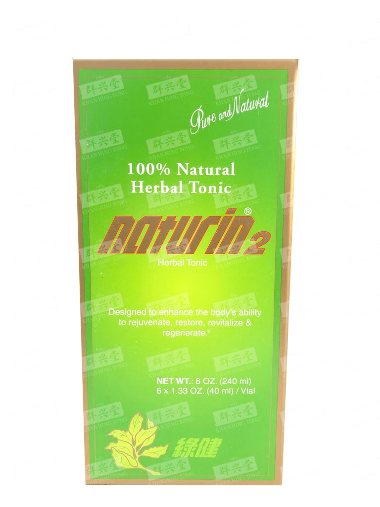 Naturin 2 100% Natural Herbal Tonic 绿健 8oz